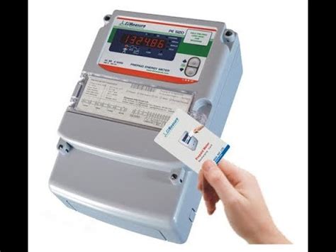 Smart card operated Prepaid Energy Meter 